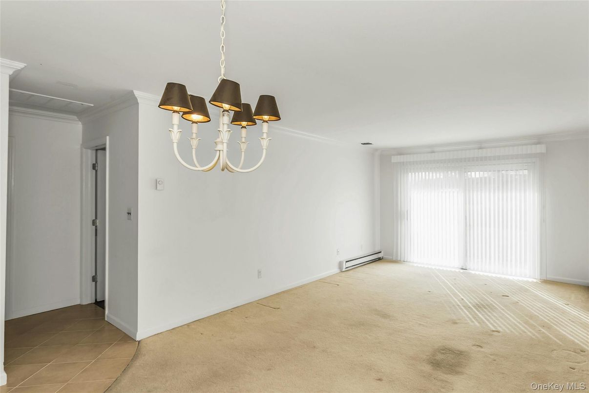 Chandelier, Empty room, Interior, Pendant Lights