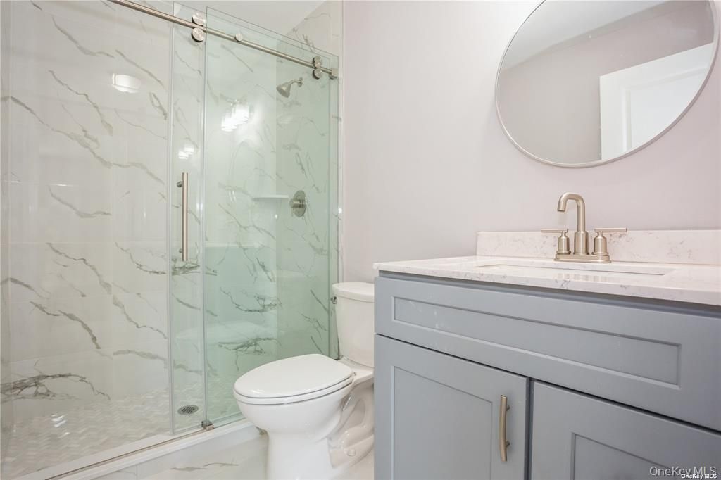 Bathroom, Glass Shower, Interior, Marble, Marble Walls