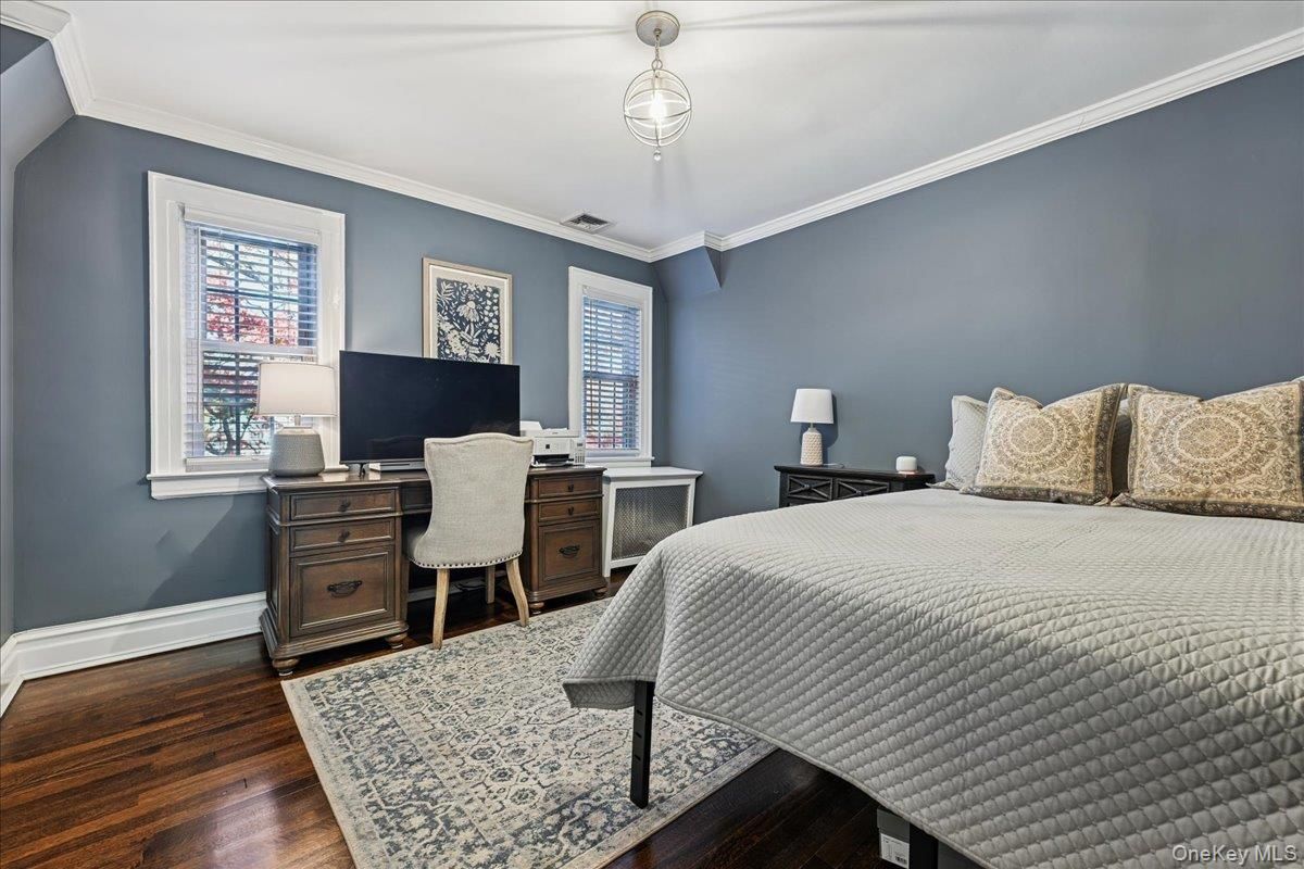 Bedroom, Home Office, Interior, Wood Texture Flooring