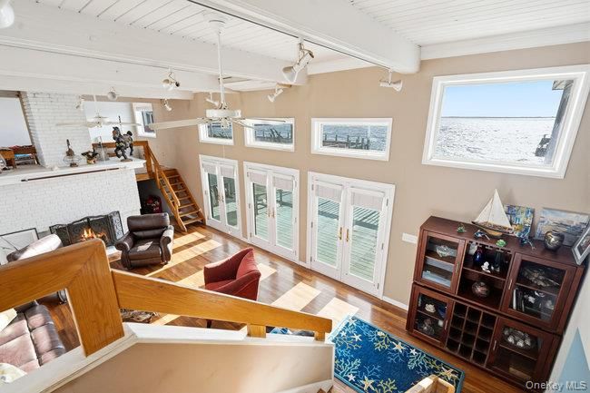 Fireplace, Interior, Living room, Wood Texture Flooring