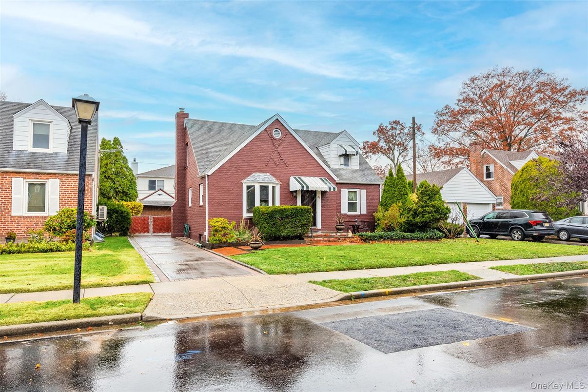 Exterior, Facade, Brick Facade, Tudor Revival