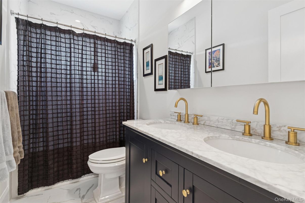 Bathroom, Dual Sink Vanities, Interior, Marble