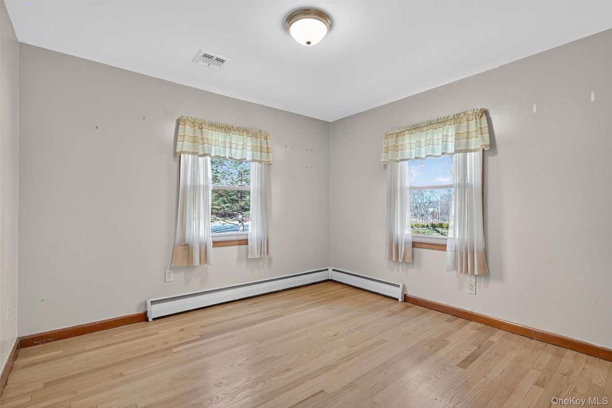 Empty room, Interior, Wood Texture Flooring