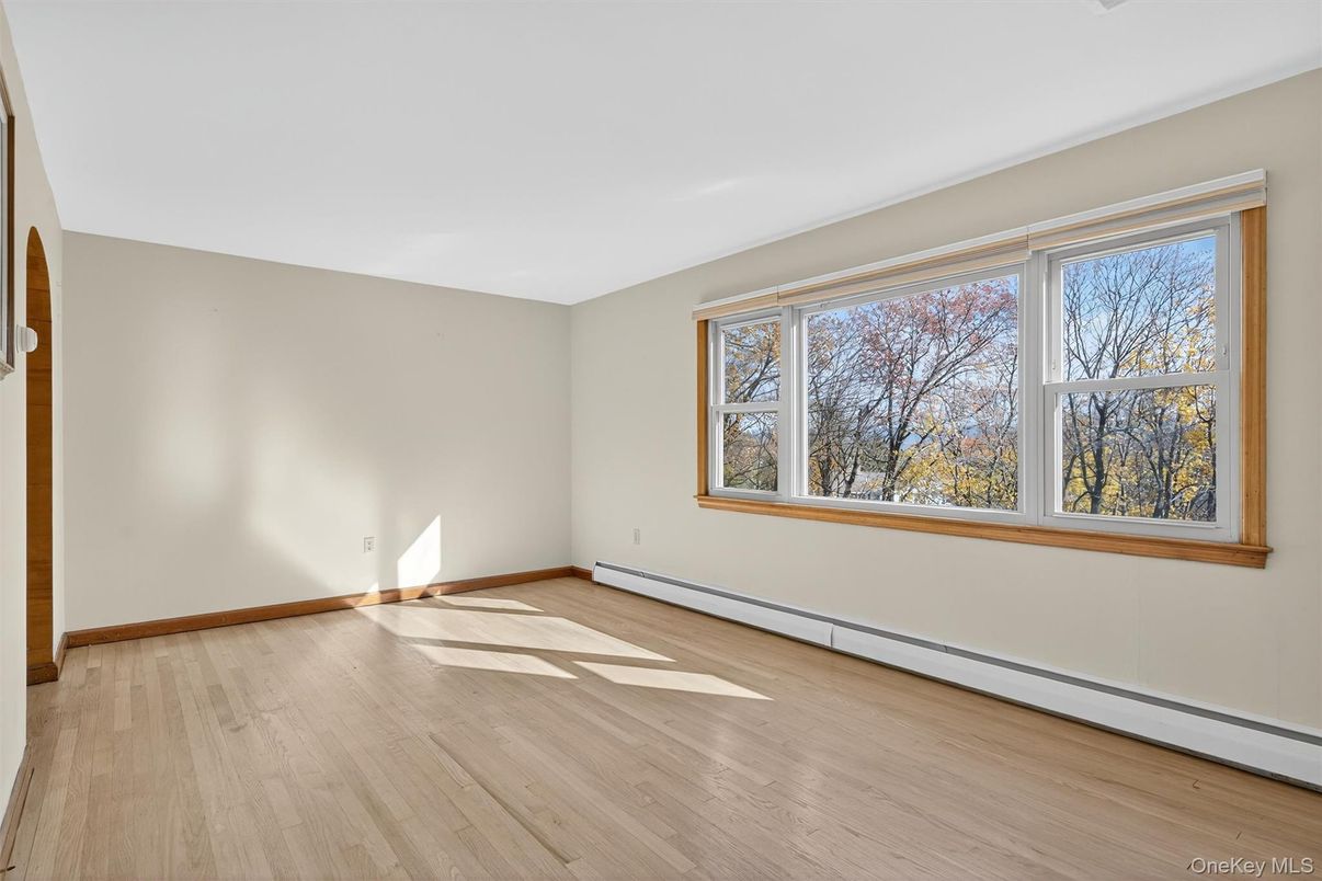 Empty room, Interior, Wood Texture Flooring