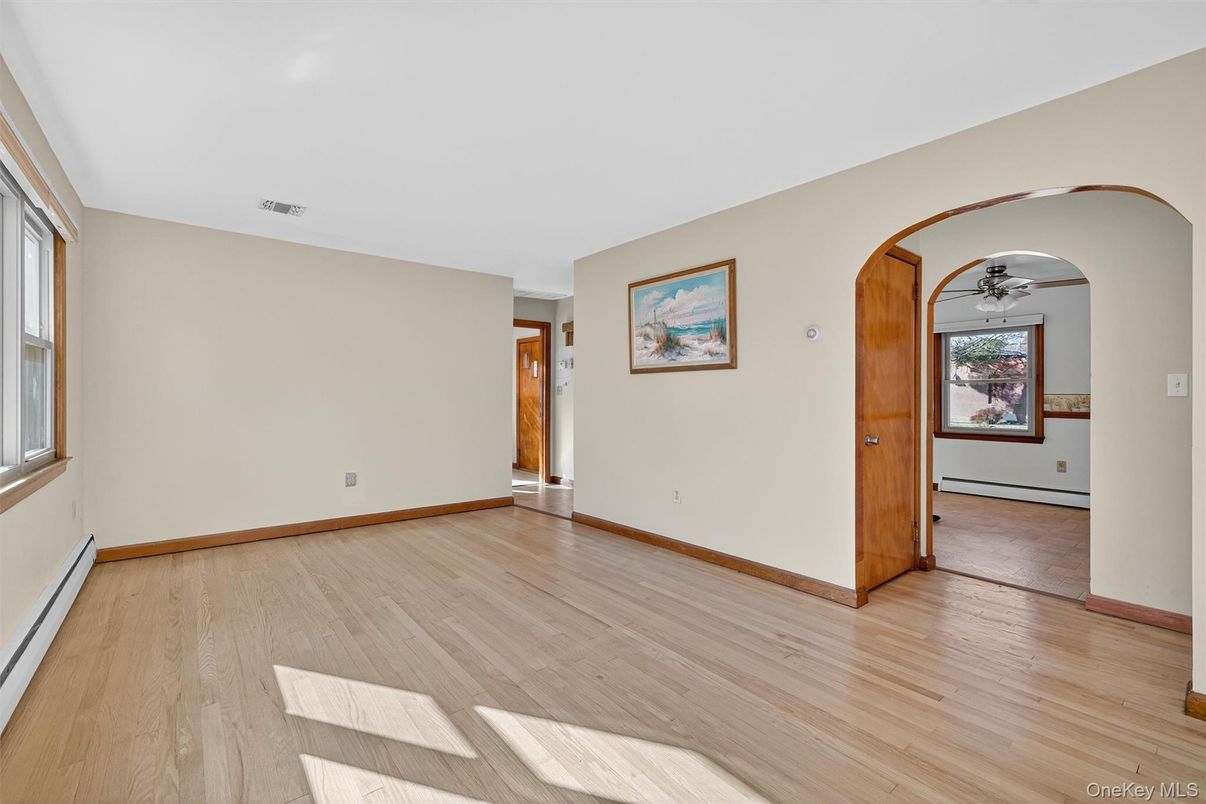 Empty room, Interior, Wood Texture Flooring