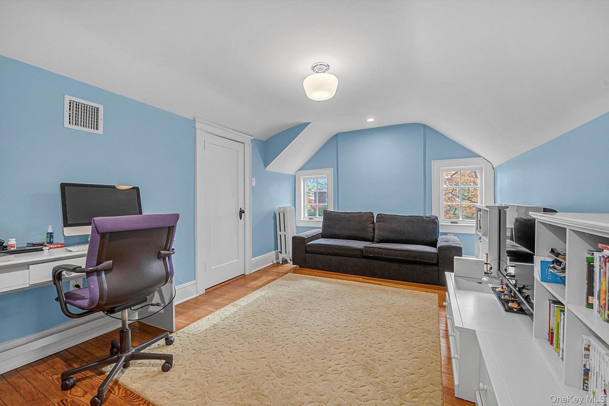 Home Office, Interior, Wood Texture Flooring