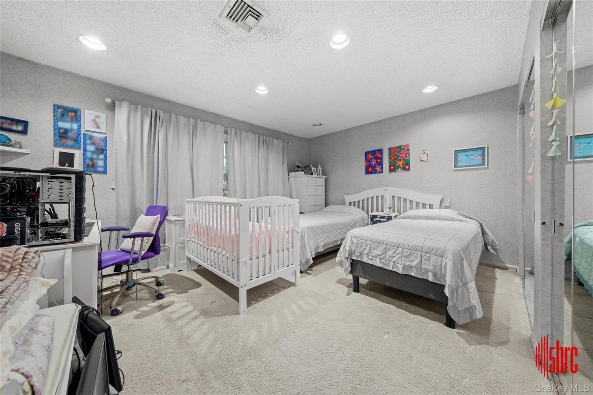 Bedroom, Home Office, Interior, Recessed Lighting