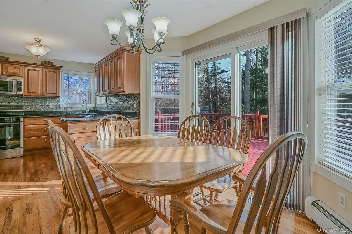 Chandelier, Dining room, Interior, Kitchen, Wood Texture Flooring