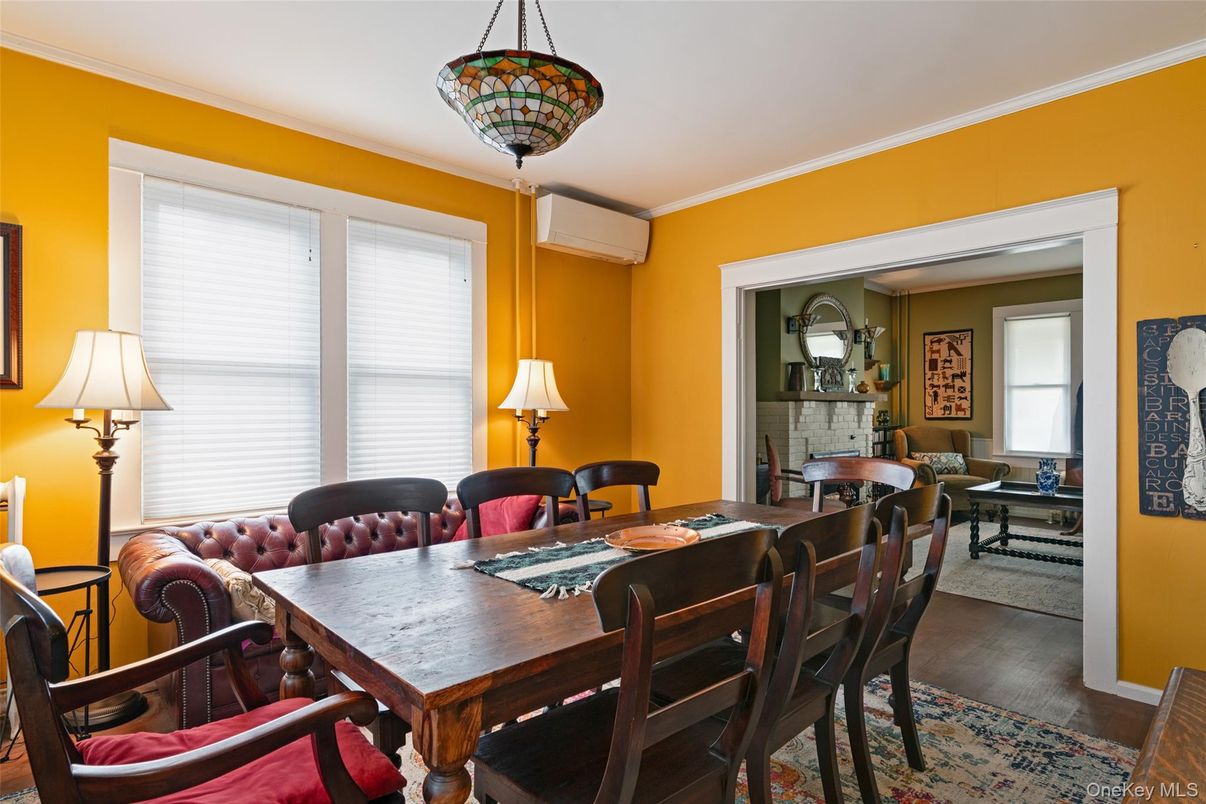 Dining room, Interior, Wood Texture Flooring
