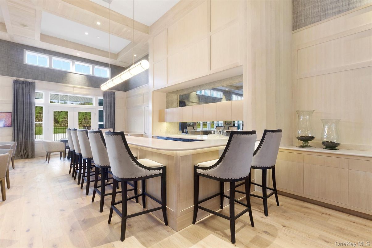 Interior, Pendant Lights, Recessed Lighting, Wood Texture Flooring