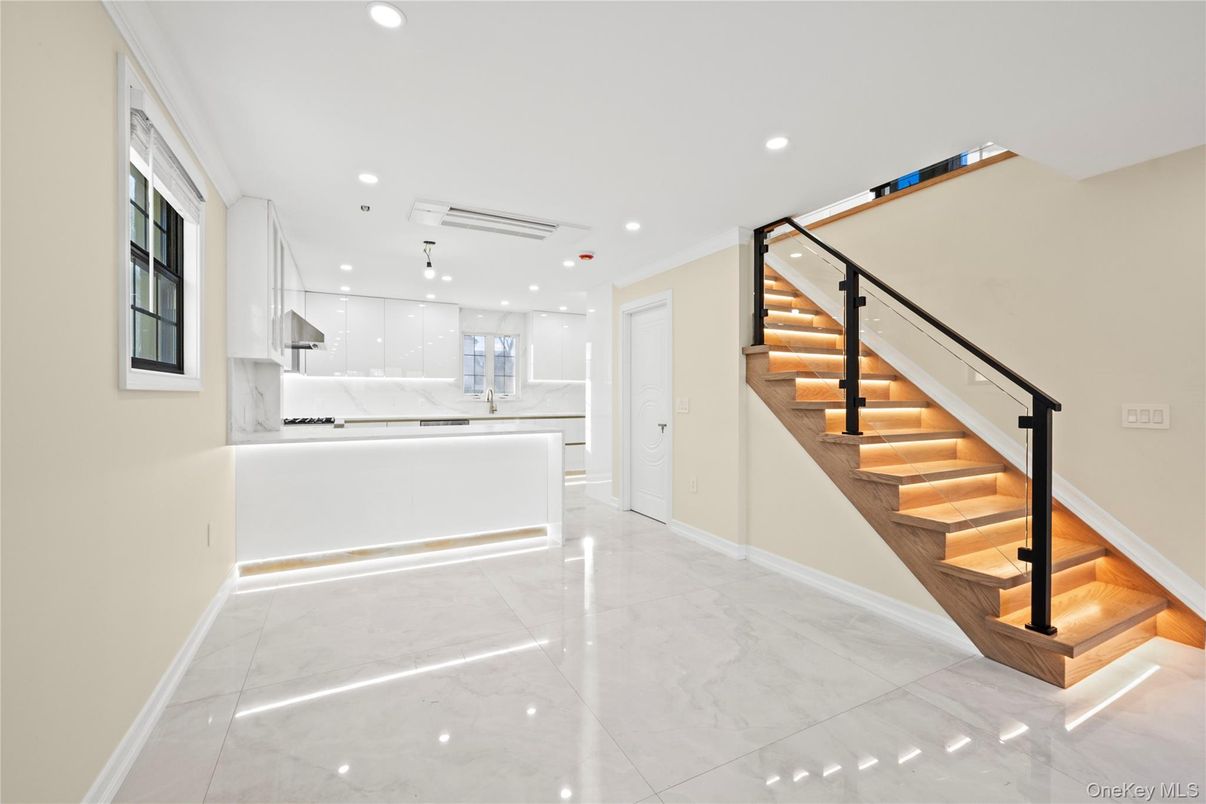 Interior, Kitchen, Marble, Recessed Lighting