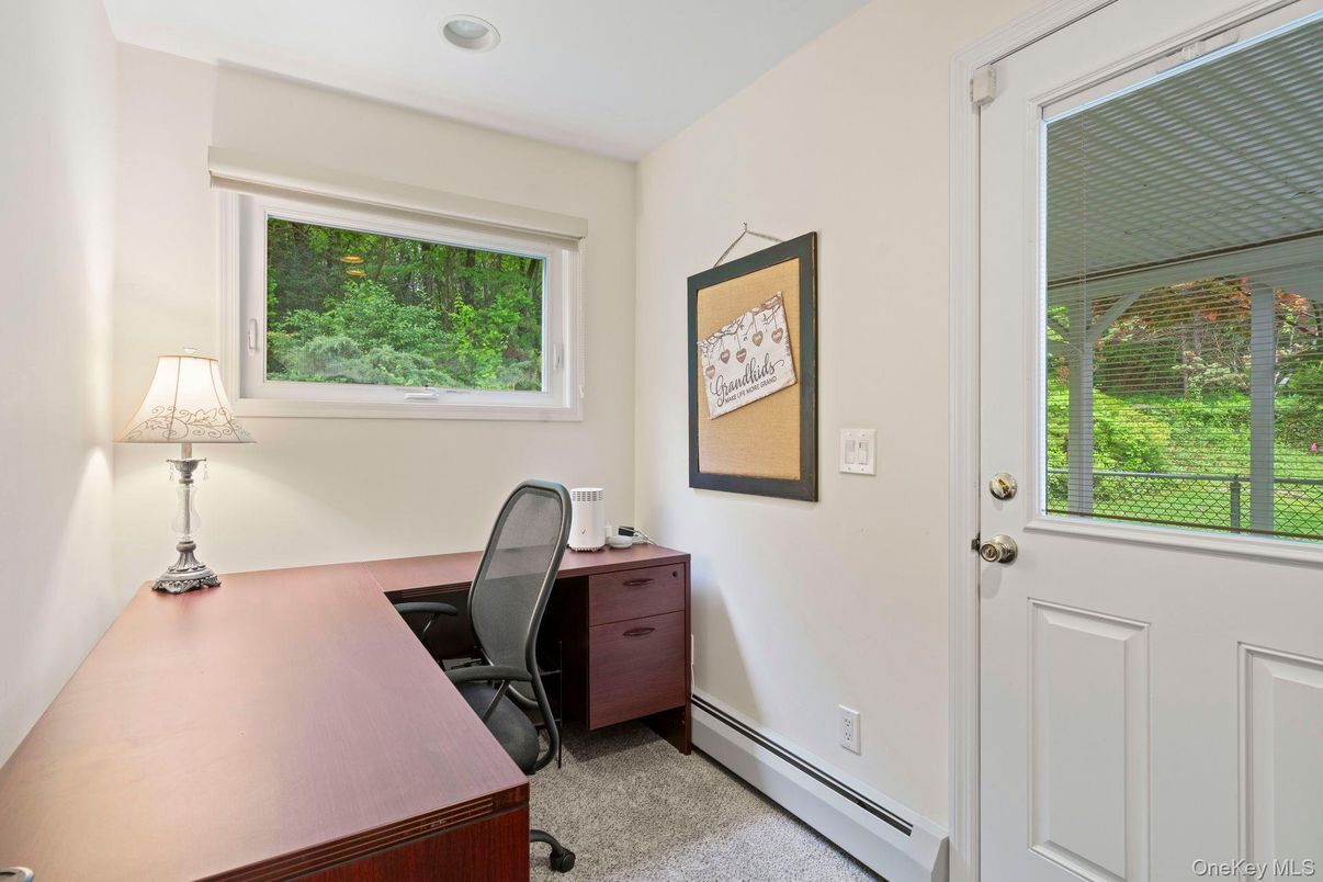 Home Office, Interior, Recessed Lighting