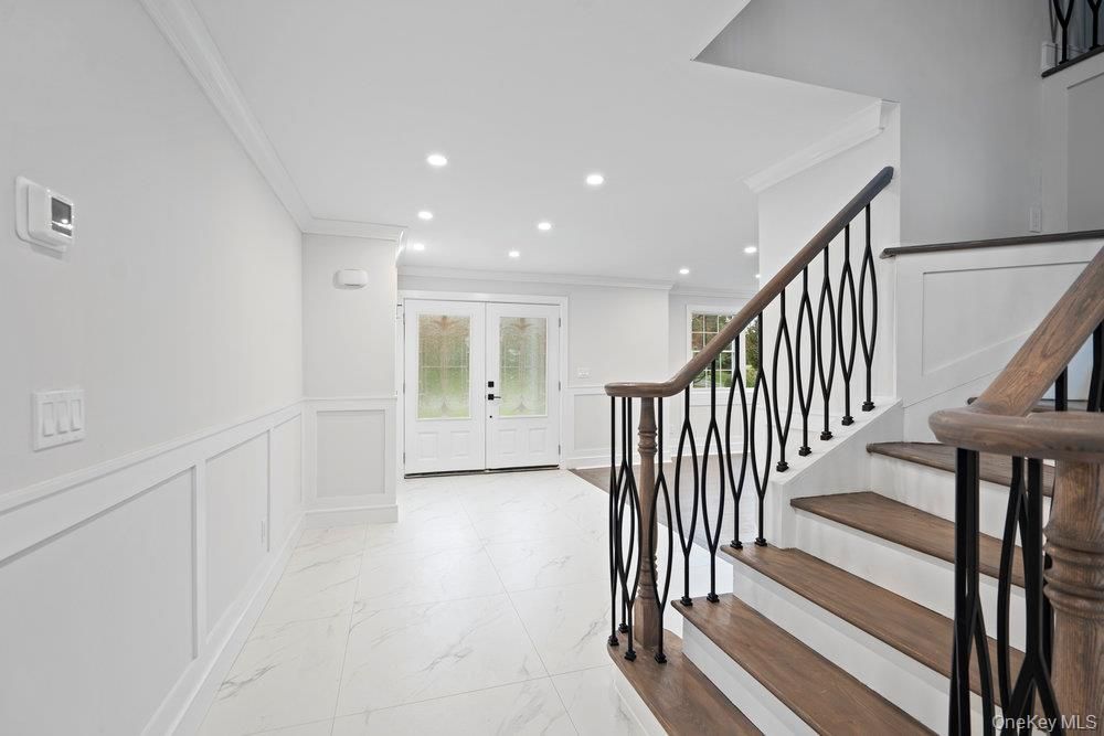 Interior, Marble, Recessed Lighting