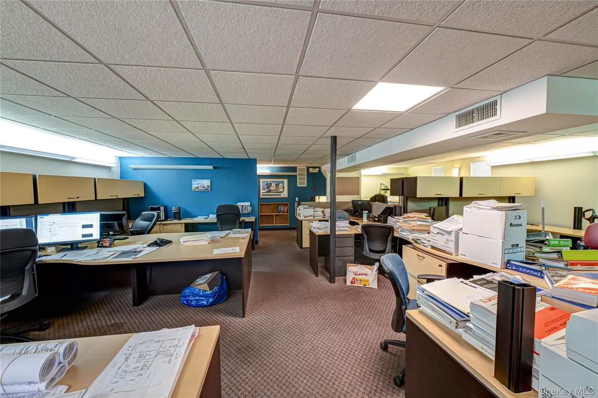 Home Office, Interior, Recessed Lighting