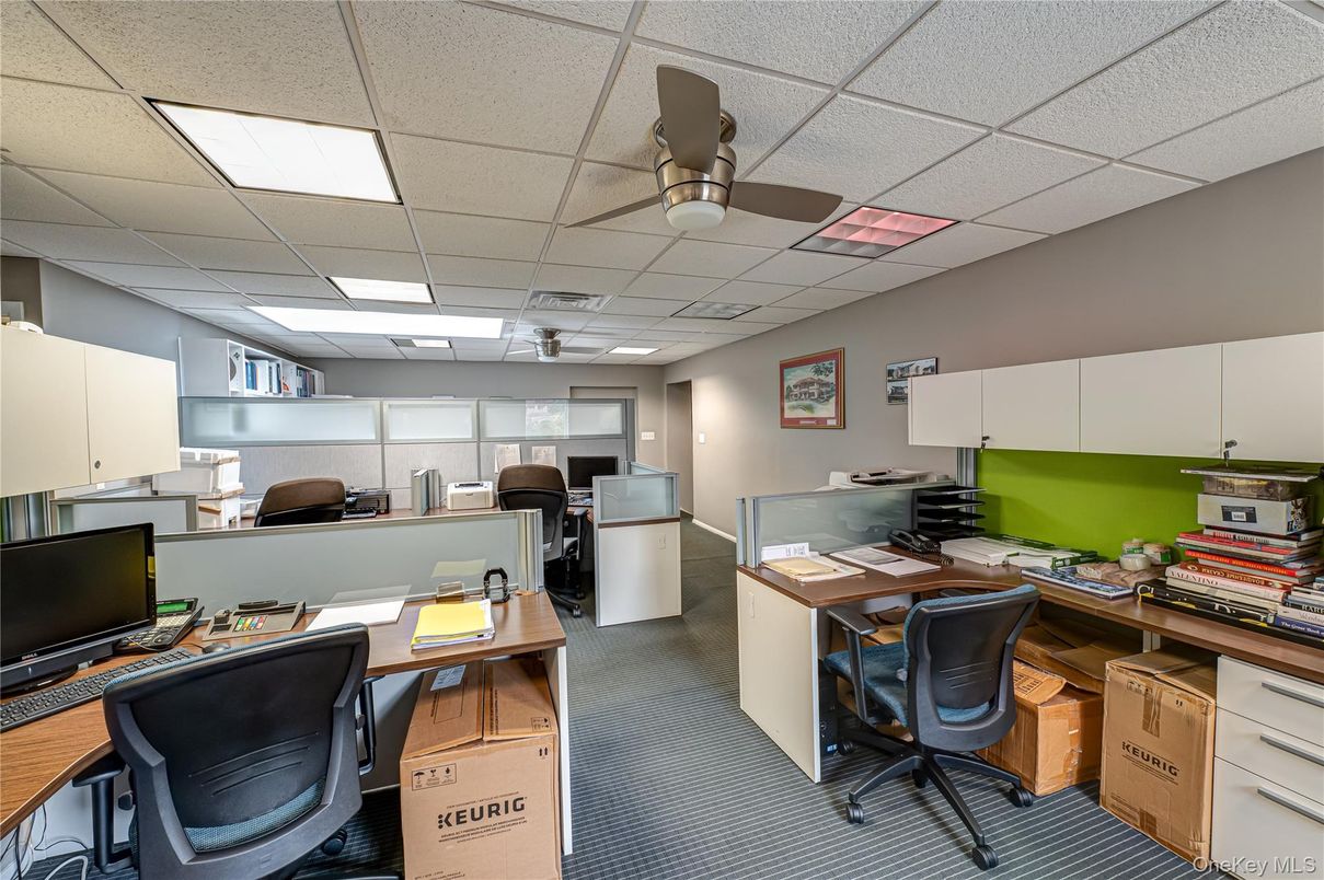 Home Office, Interior, Recessed Lighting