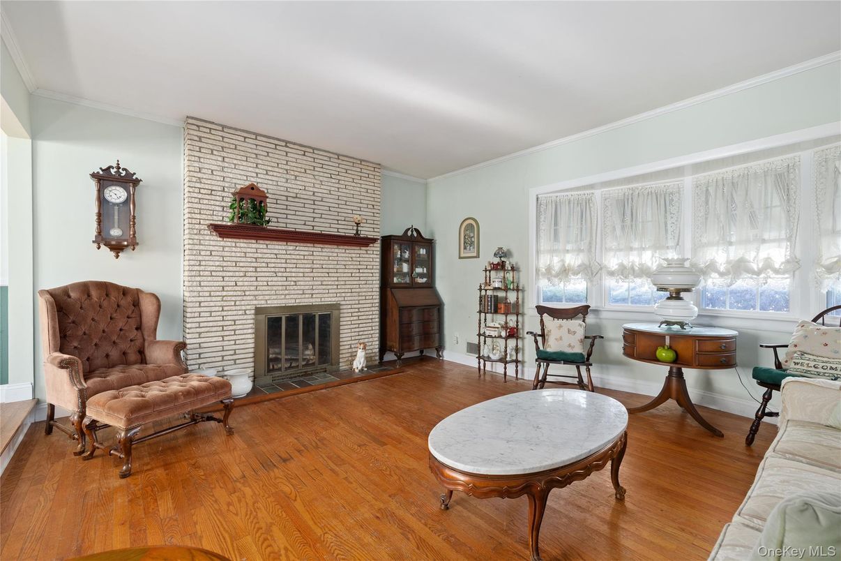 Fireplace, Interior, Stone Walls, Wood Texture Flooring