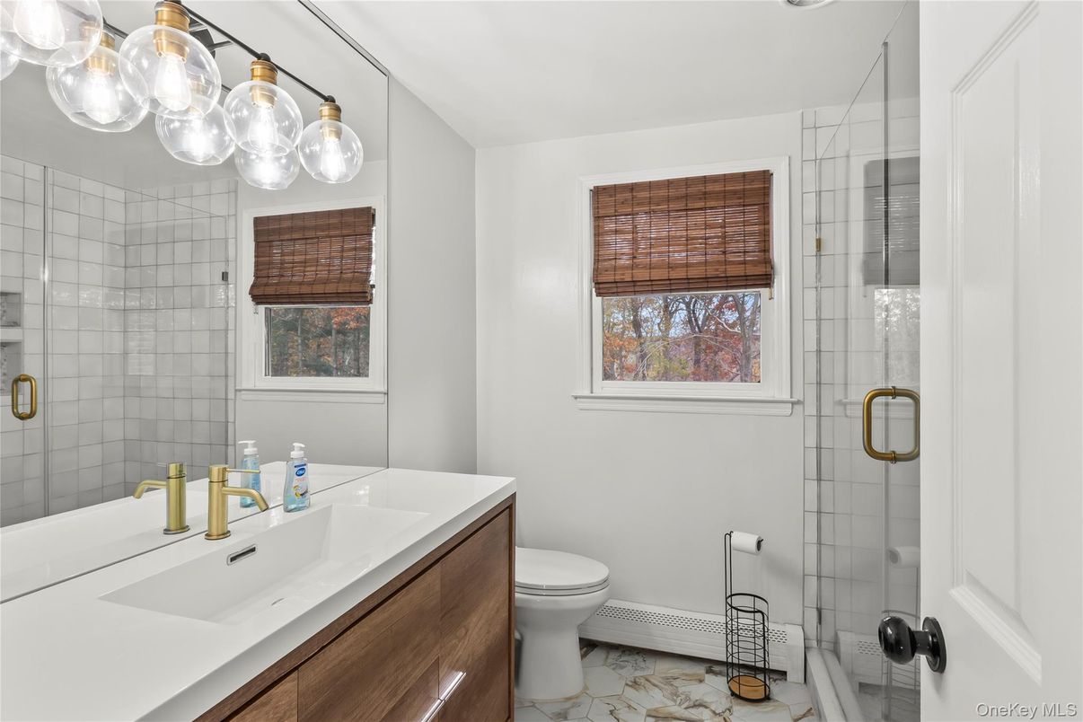 Bathroom, Glass Shower, Interior