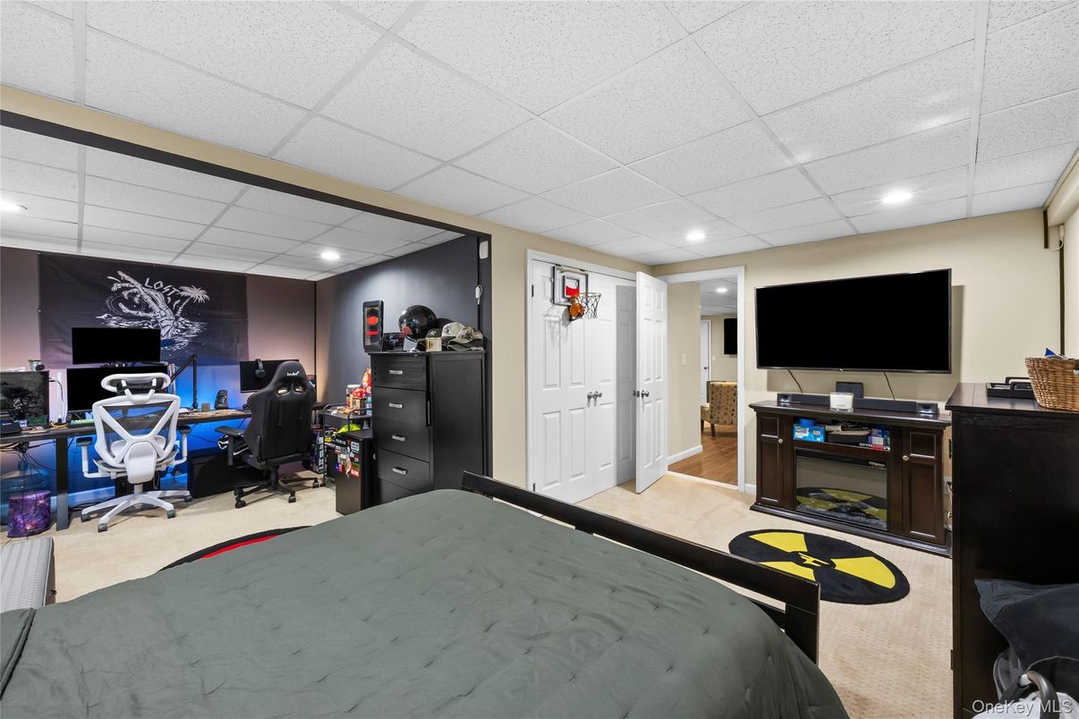 Home Office, Interior, Recessed Lighting