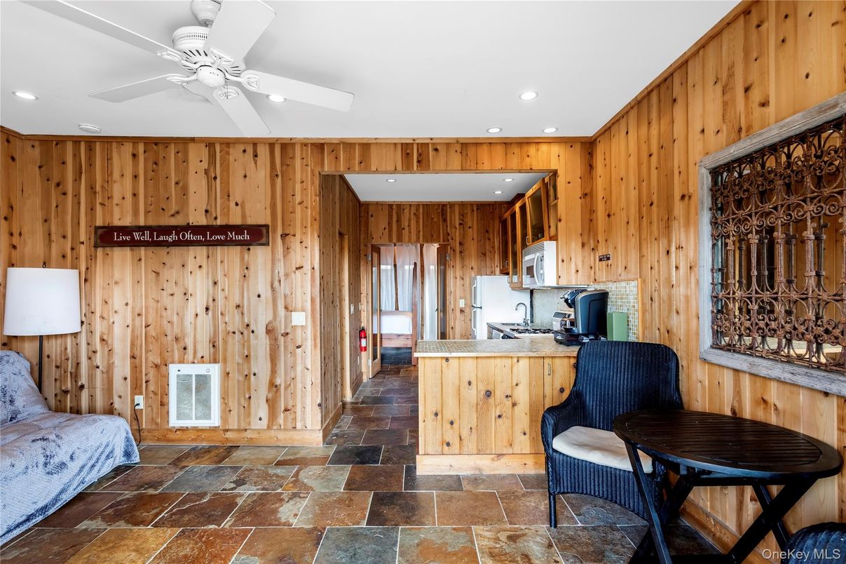 Interior, Recessed Lighting, Wooden Walls