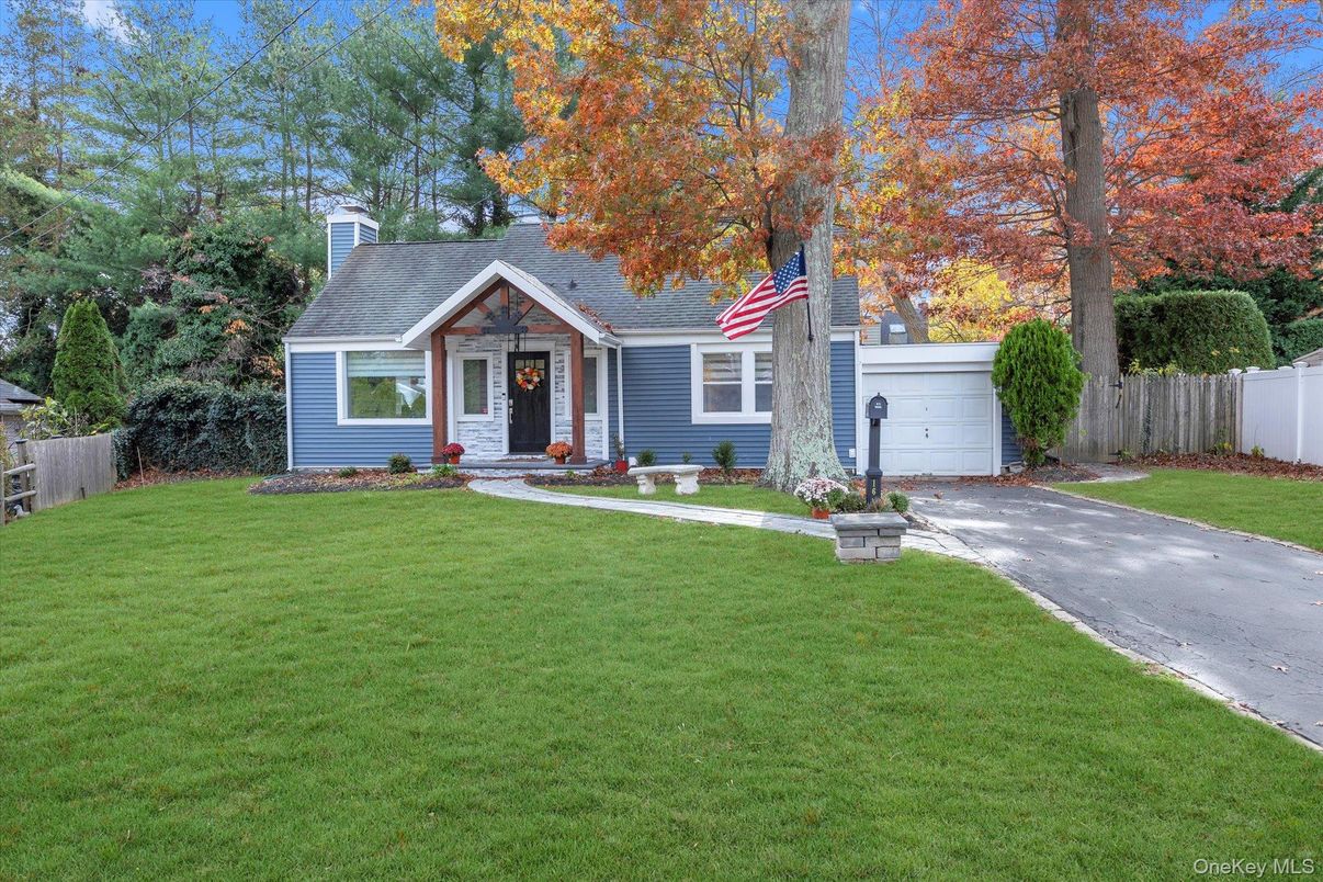 Attached, Backyard, Exterior, Facade, Cape Cod