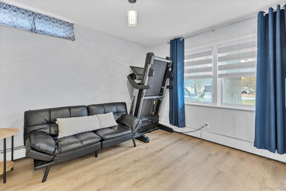 Fitness Equipment, Interior, Wood Texture Flooring