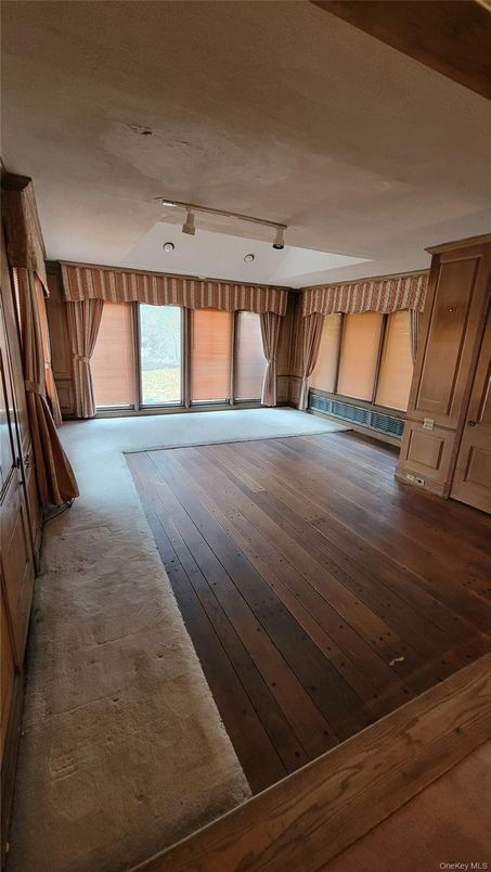 Empty room, Interior, Wood Texture Flooring
