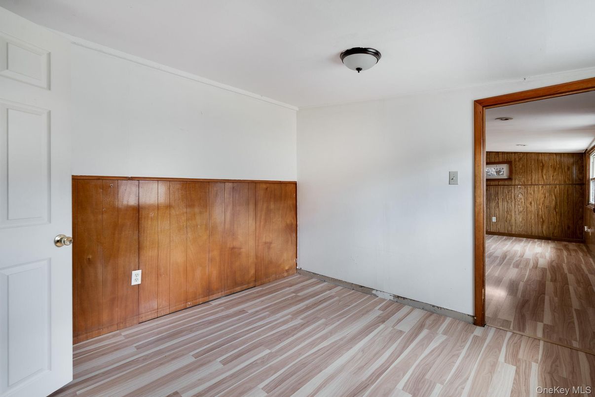 Empty room, Interior, Wood Texture Flooring, Wooden Walls