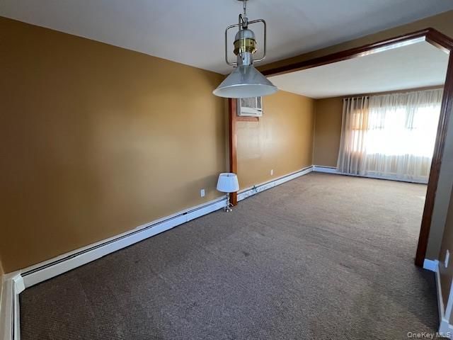 Empty room, Interior, Pendant Lights