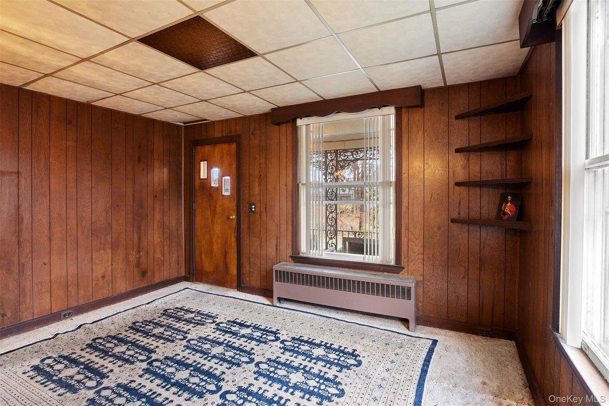 Empty room, Interior, Wooden Walls
