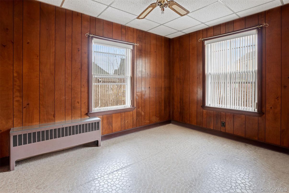 Empty room, Interior, Wooden Walls