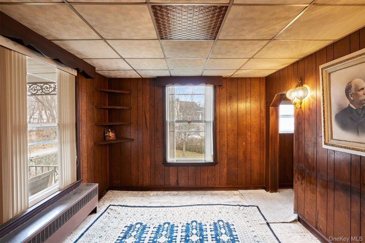 Empty room, Interior, Wooden Walls