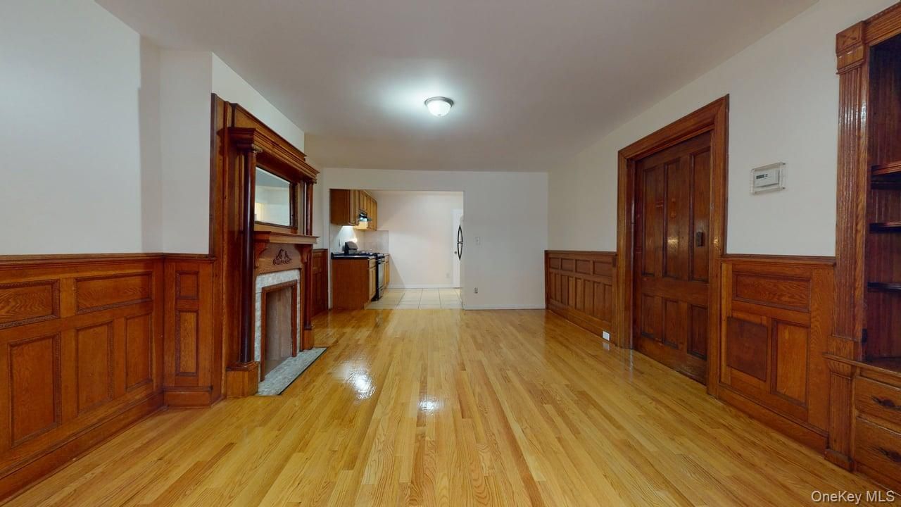 Empty room, Interior, Wood Texture Flooring