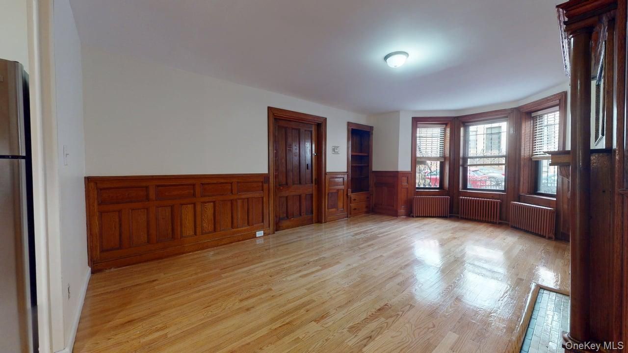 Empty room, Interior, Wood Texture Flooring