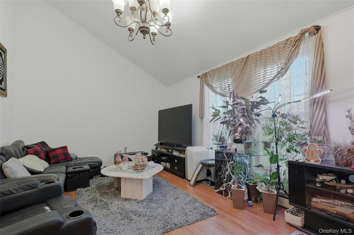 Chandelier, Interior, Living room, Wood Texture Flooring