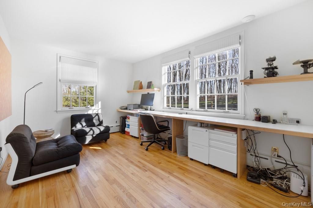 Home Office, Interior, Wood Texture Flooring