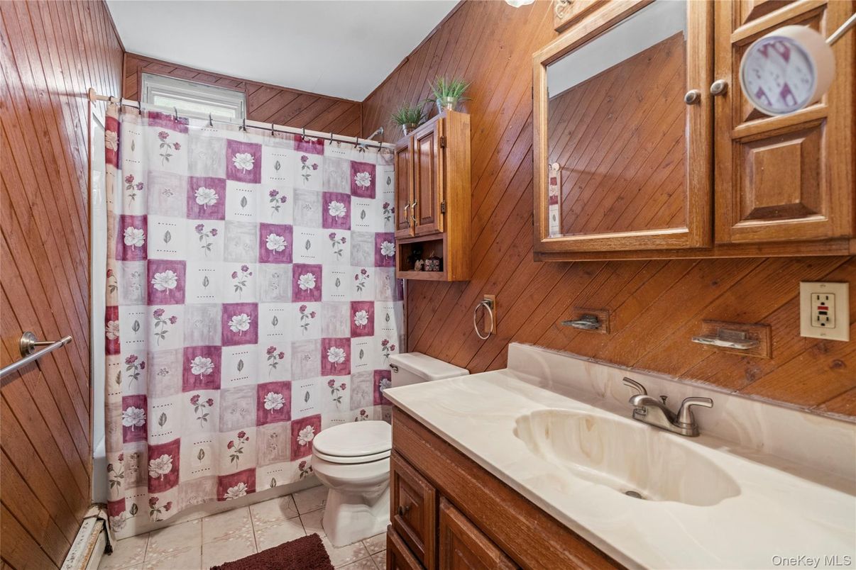 Bathroom, Interior, Wooden Walls