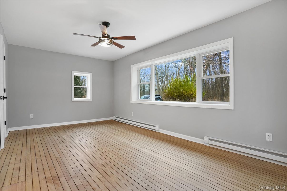 Empty room, Interior, Wood Texture Flooring