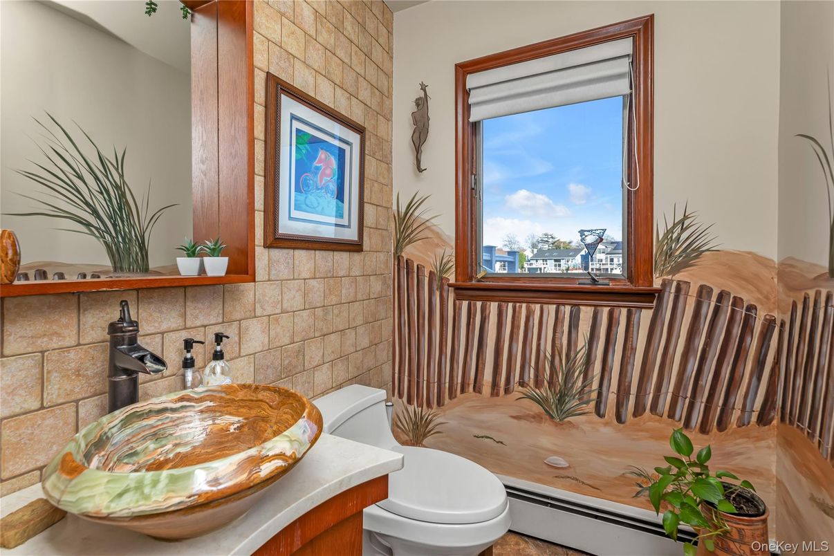 Bathroom, Interior, Stone Walls