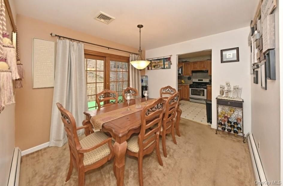 Dining room, Interior, Kitchen, Pendant Lights