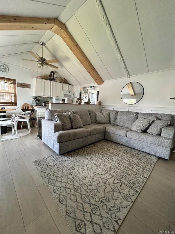 Dining room, Interior, Kitchen, Living room, Wooden Beams, Wood Texture Flooring