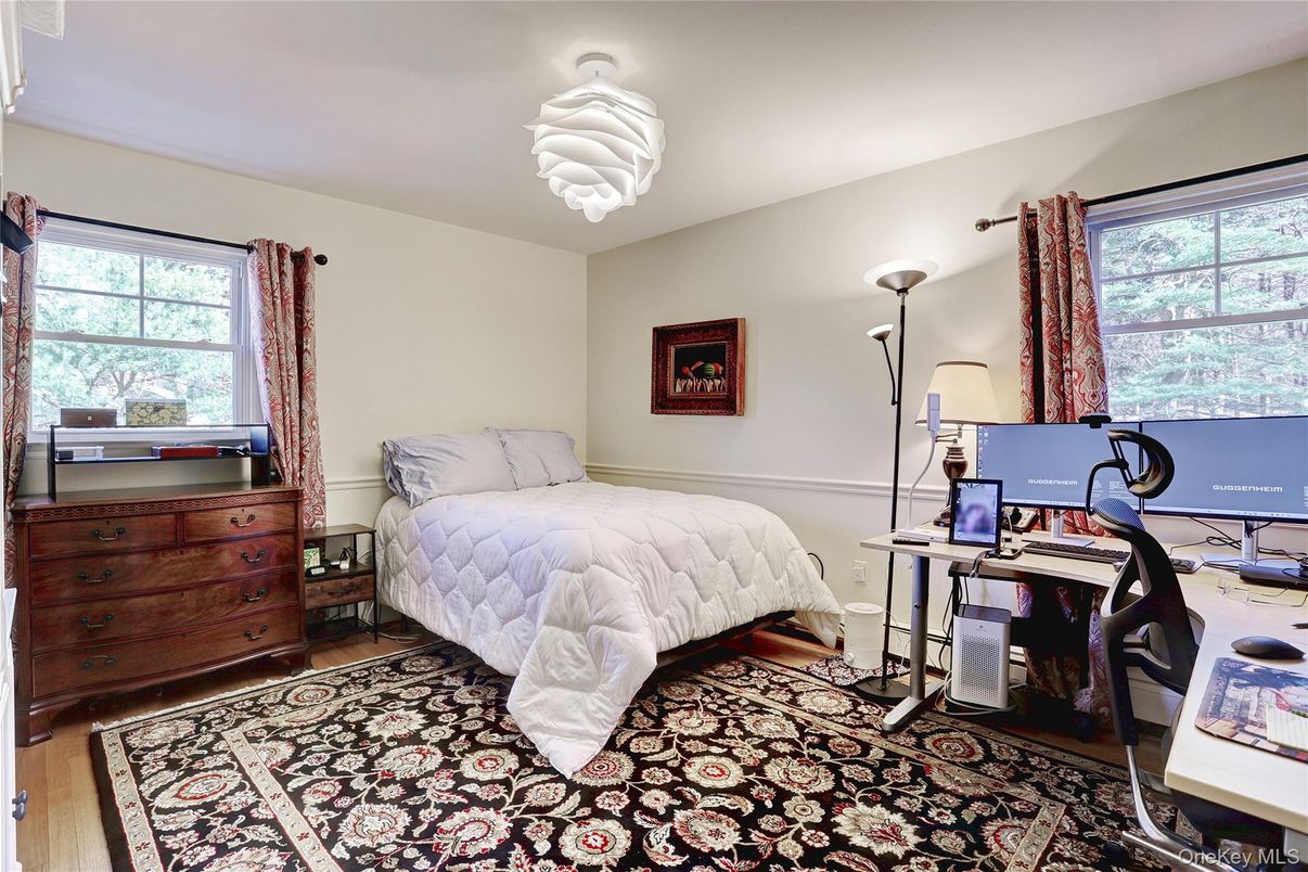 Bedroom, Home Office, Interior, Wood Texture Flooring