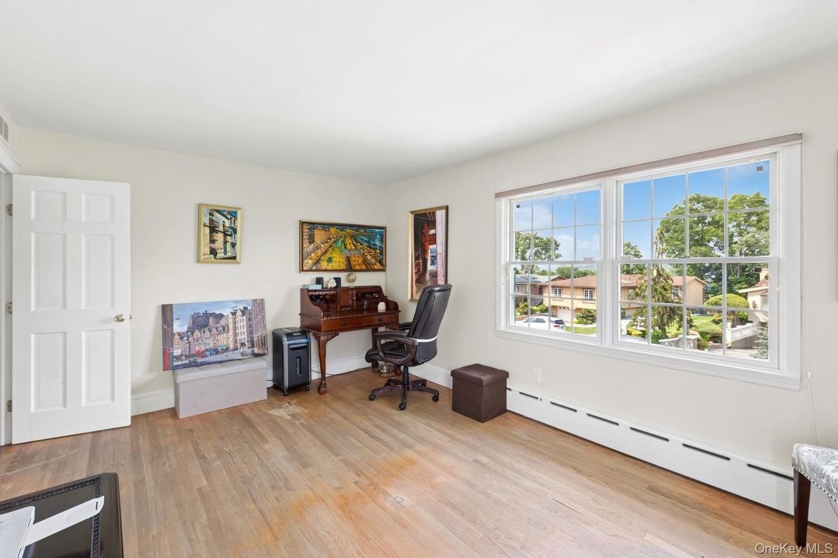 Home Office, Interior, Wood Texture Flooring