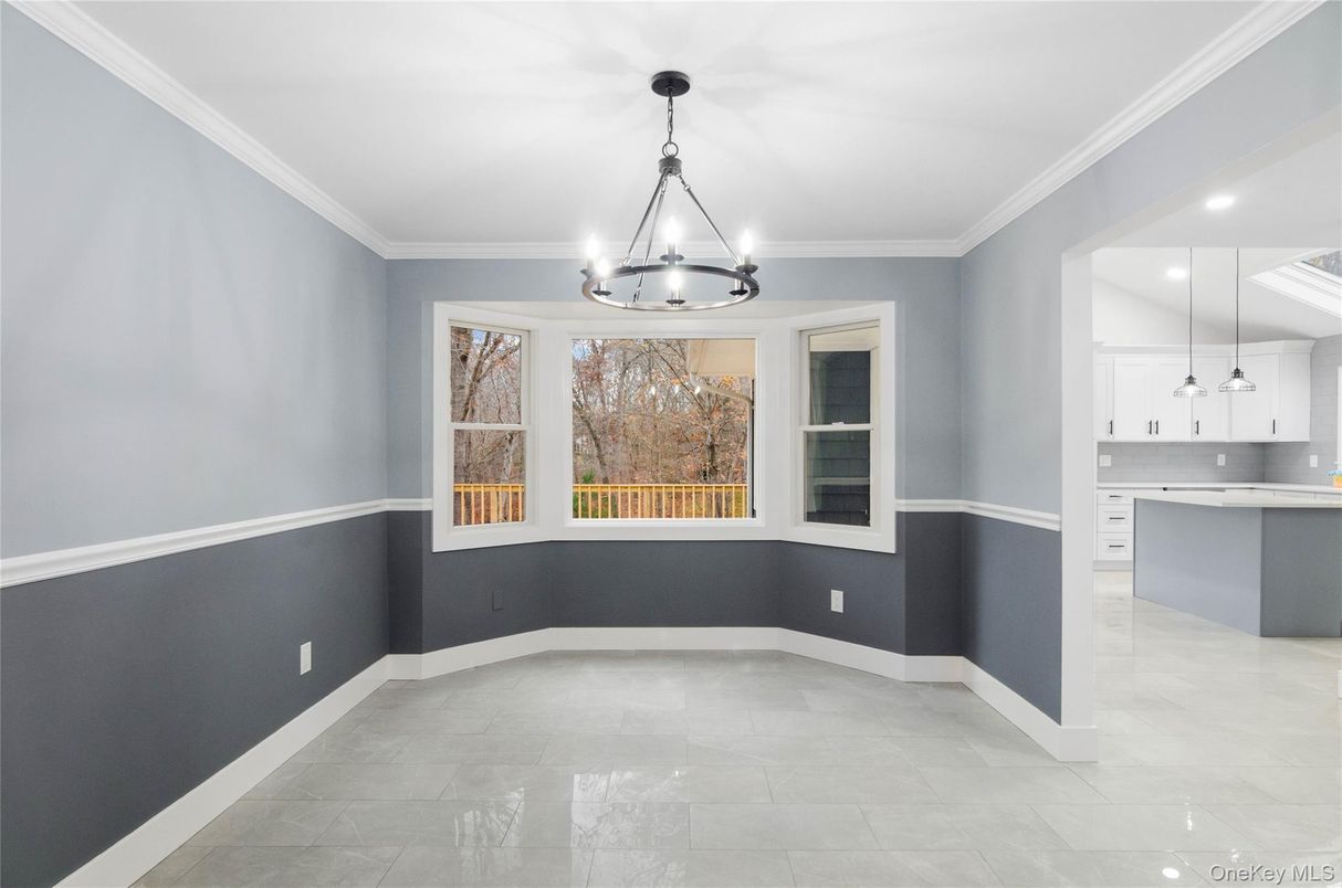 Chandelier, Empty room, Interior, Kitchen, Pendant Lights, Recessed Lighting