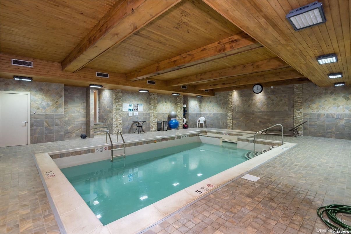 Interior, Pool, Stone Walls, Wooden Beams, Wooden Ceilings