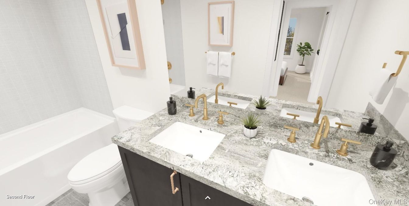 Bathroom, Dual Sink Vanities, Interior