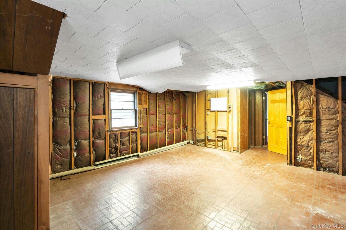 Empty room, Interior, Wooden Walls