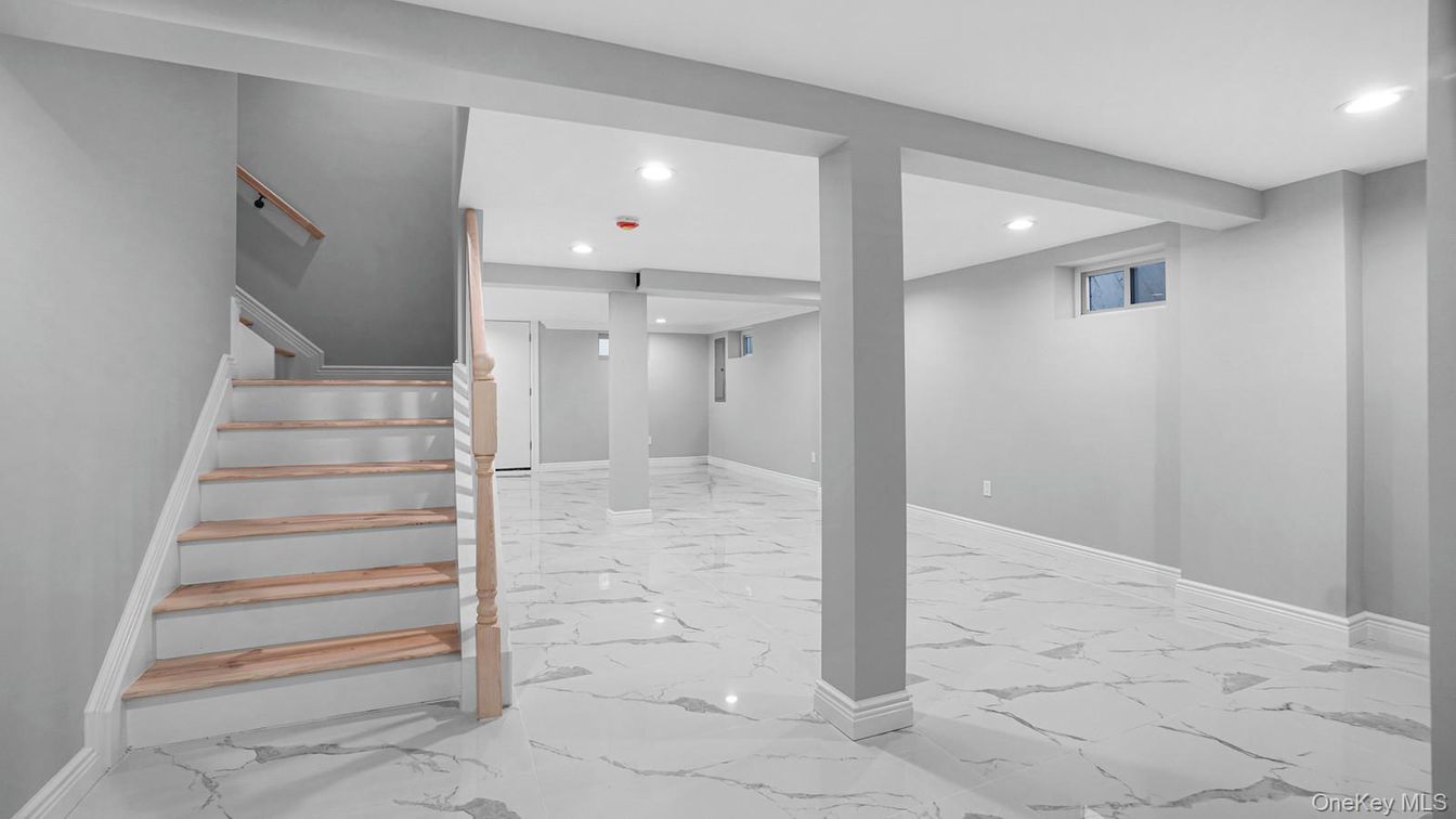 Interior, Marble, Recessed Lighting