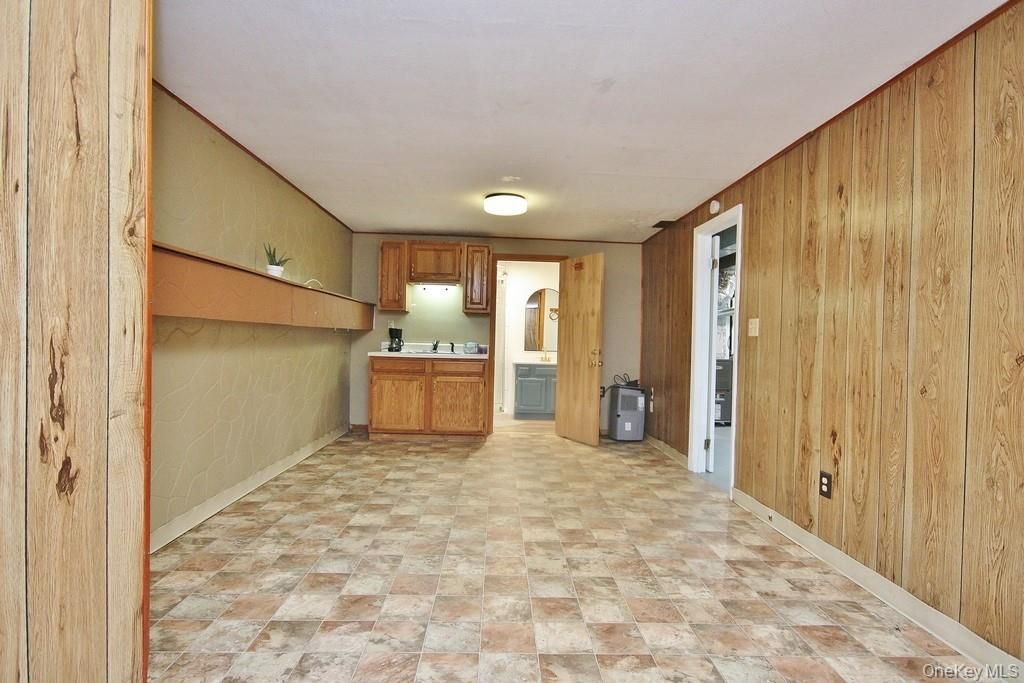 Interior, Kitchen, Wooden Walls