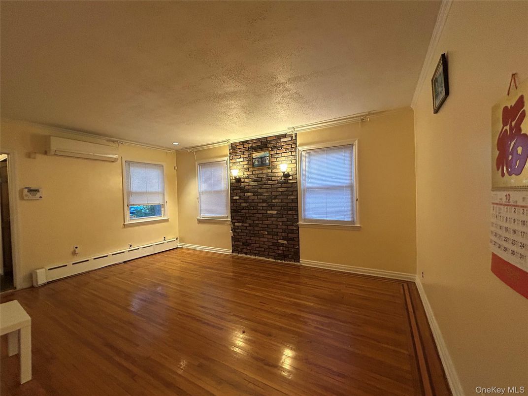 Empty room, Fireplace, Interior, Wood Texture Flooring
