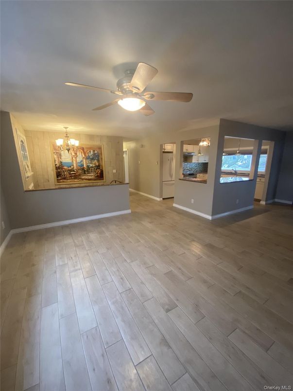 Empty room, Fireplace, Interior, Wood Texture Flooring